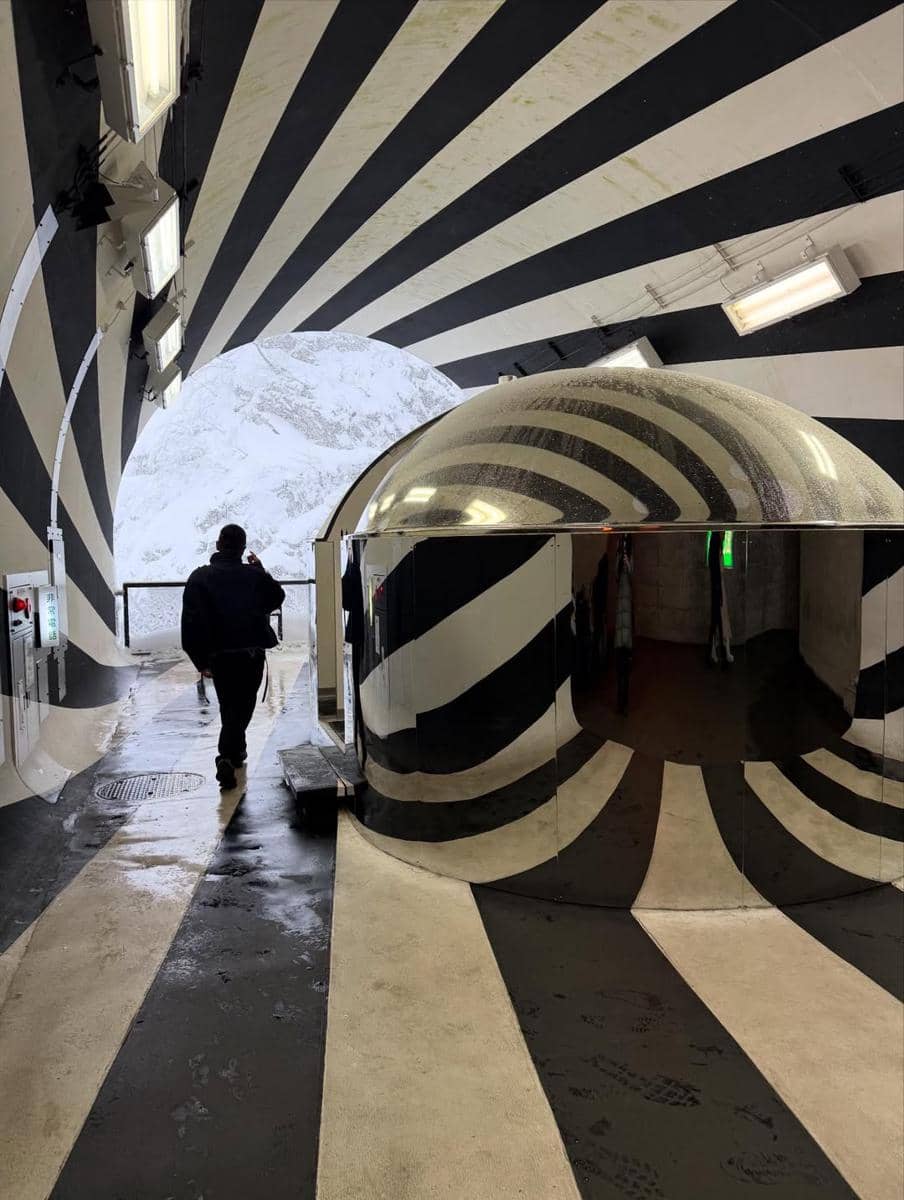 Keluarga Baim dan Artika Sari Devi ke Niigata.