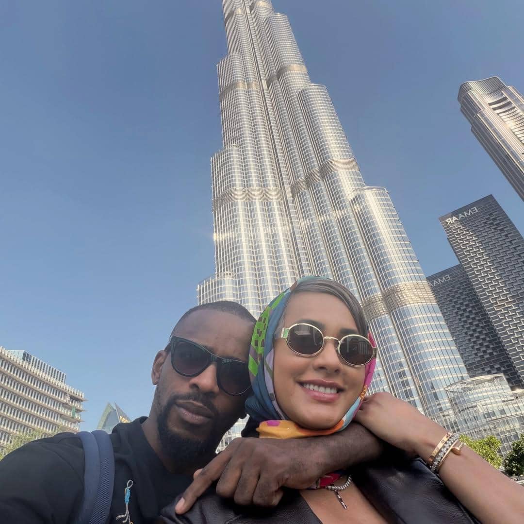 Kimmy Jayanti dan keluarga liburan di Dubai.