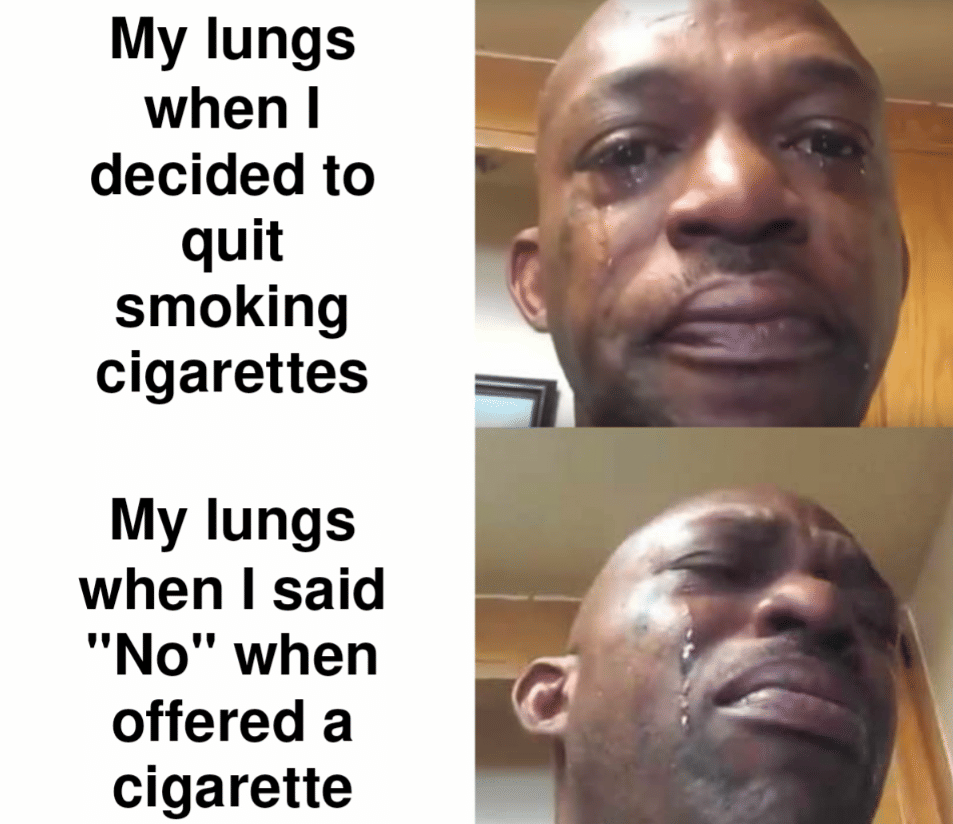 meme berhenti merokok