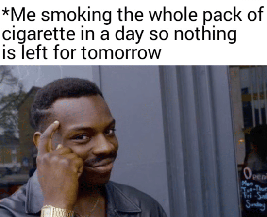 meme berhenti merokok