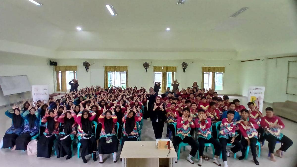 Suasana Wiki Bakunjang isu Kawin Anum di MAN 4 Banjar, Kabupaten Banjar.