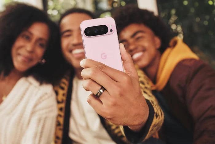 ilustrasi menggunakan kamera Google Pixel