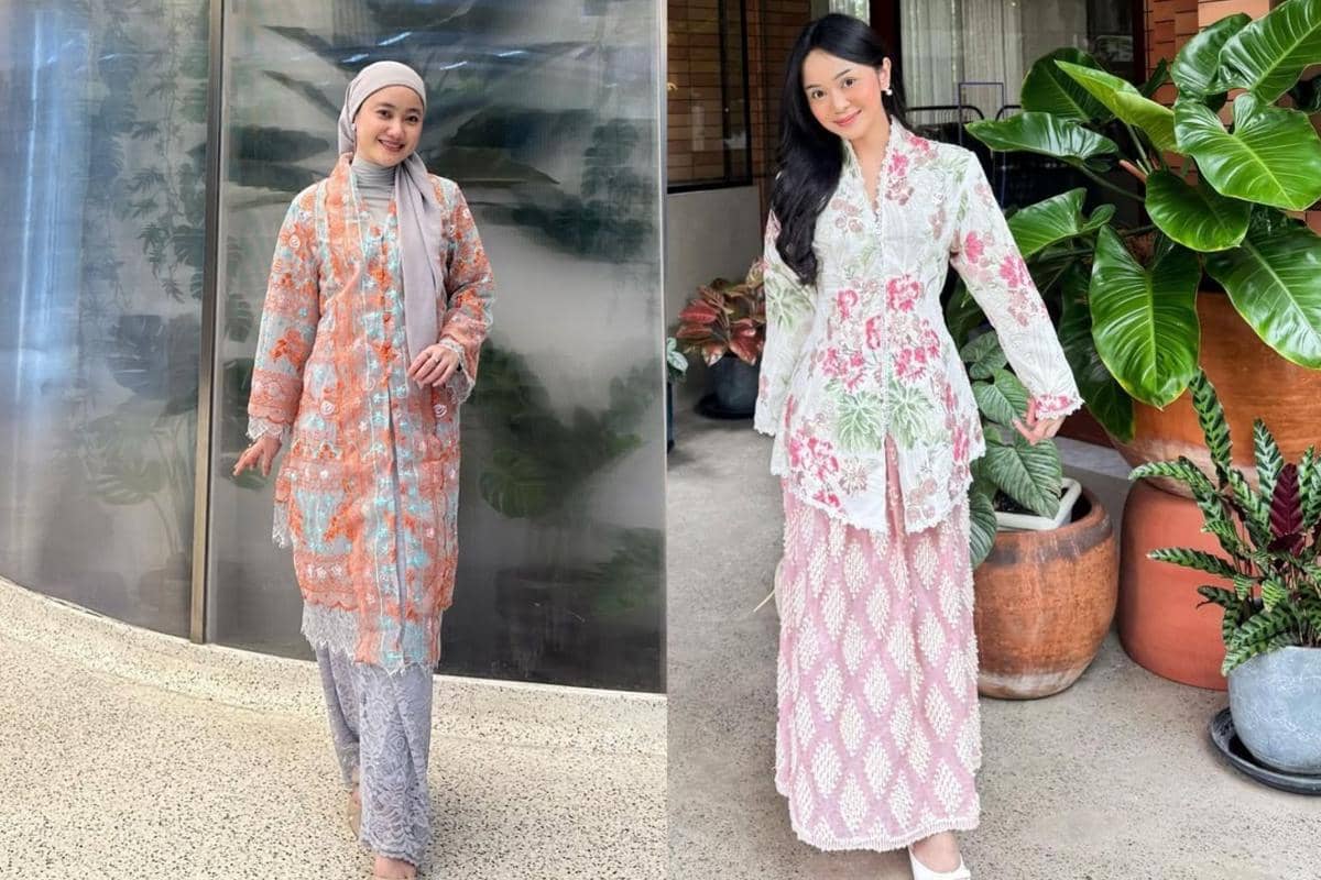 Ilustrasi kebaya encim 