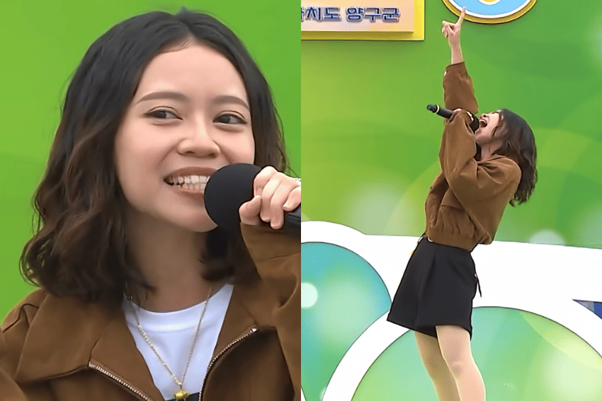 momen Santi Indri ikut kontes nyanyi di Korea Selatan