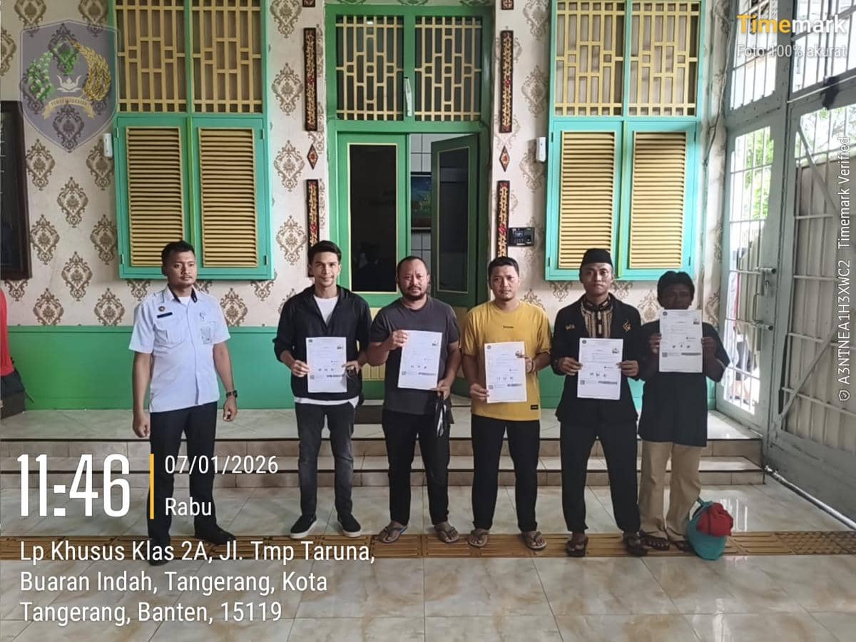 Jonathan Frizzy mendapat cuti bersyarat dari penahanannya di lapas pemuda Tangerang