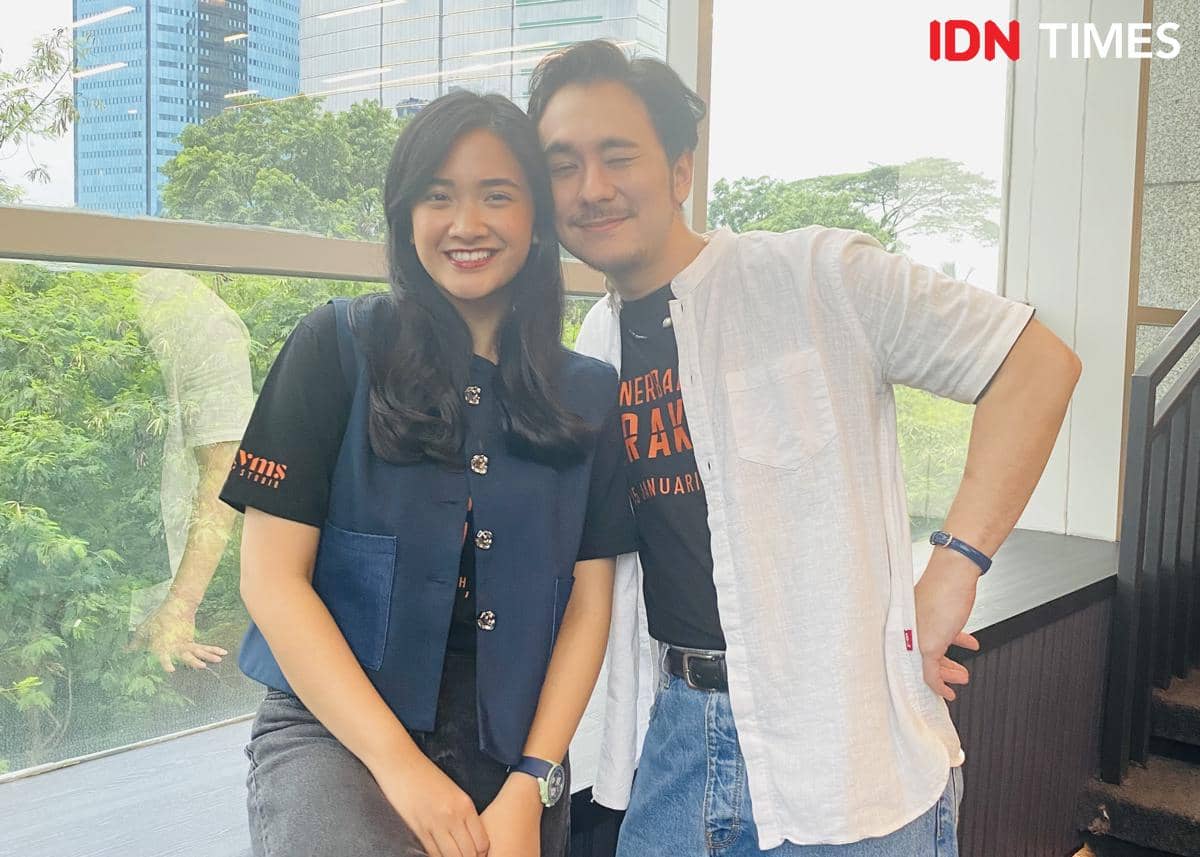 potret Jerome Kurnia dan Nadya Arina