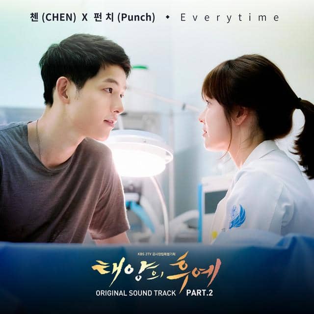 Everytime - Chen ft. PUNCH lagu romantis dari OST KDrama