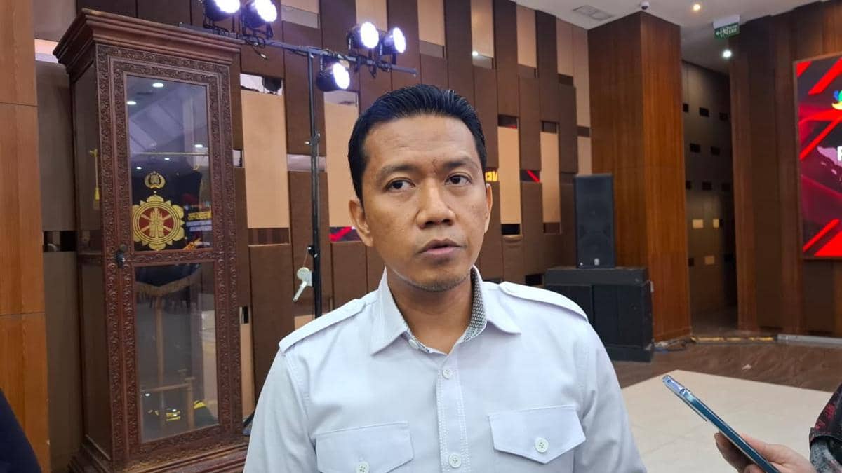 Konferensi pers di Gedung Bareskrim Polri, Jakarta