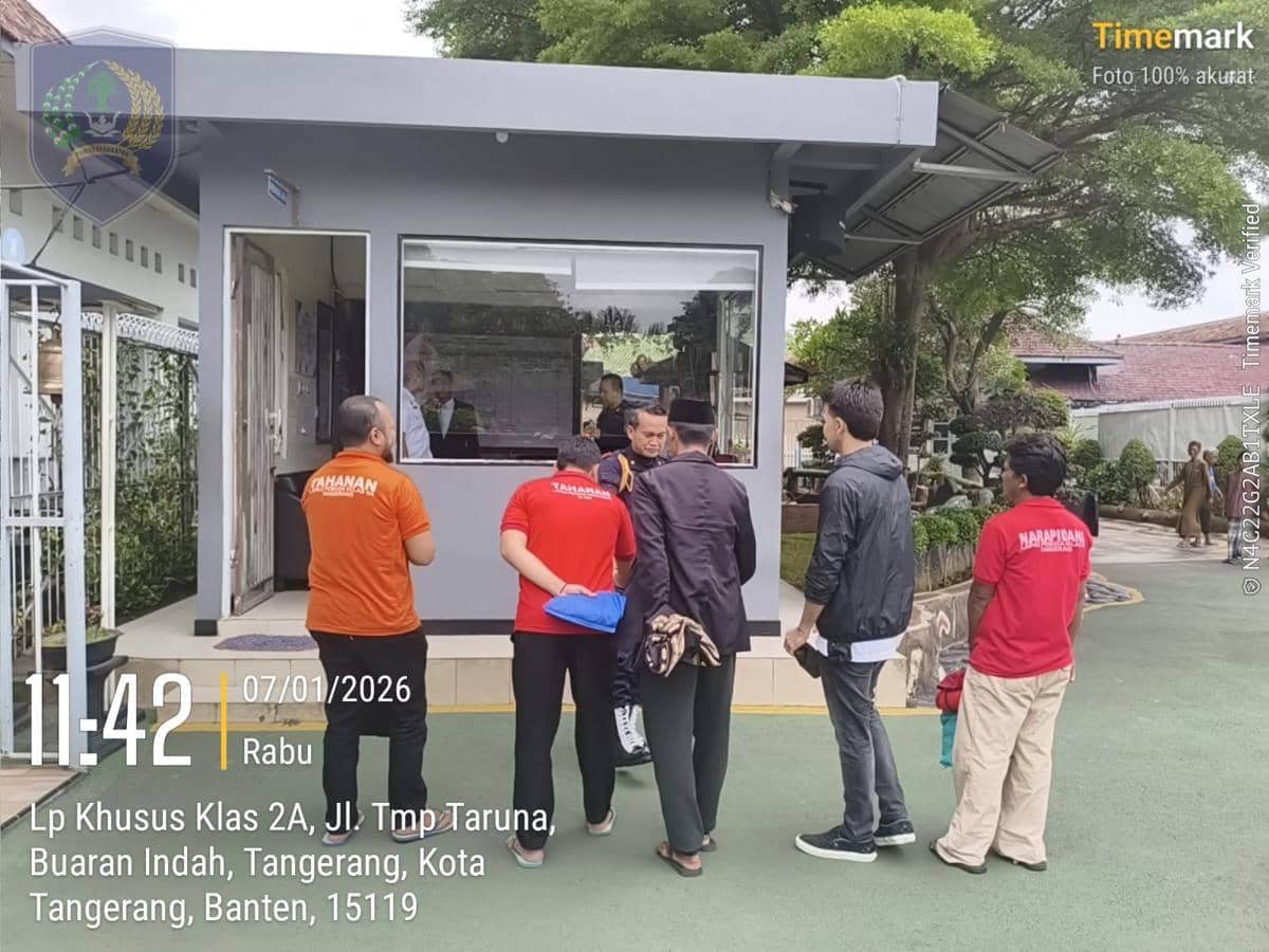 Jonathan Frizzy mendapat cuti bersyarat dari penahanannya di lapas pemuda Tangerang