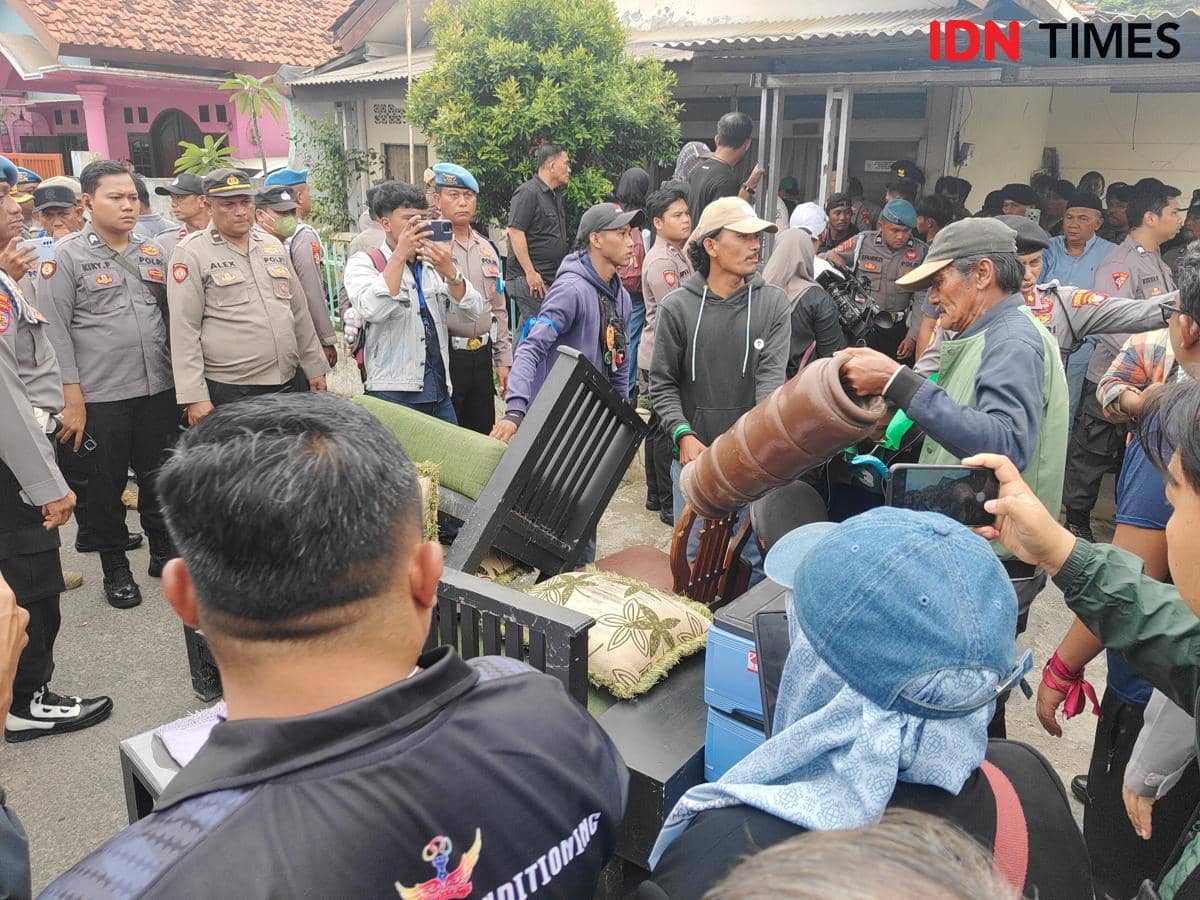12 Rumah di Puri Asih Sejahtera Bekasi Dieksekusi. (IDN Times/Imam Faishal) 