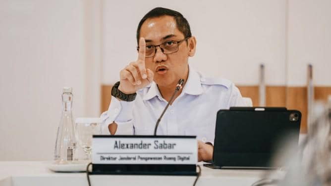 Direktur Jenderal Pengawasan Ruang Digital Komdigi, Alexander Sabar. Dok Komdigi