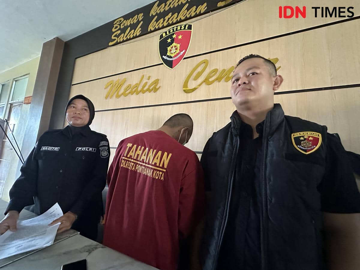 Polresta Pontianak mengungkap kasus persetubuhan anak di bawah umur.