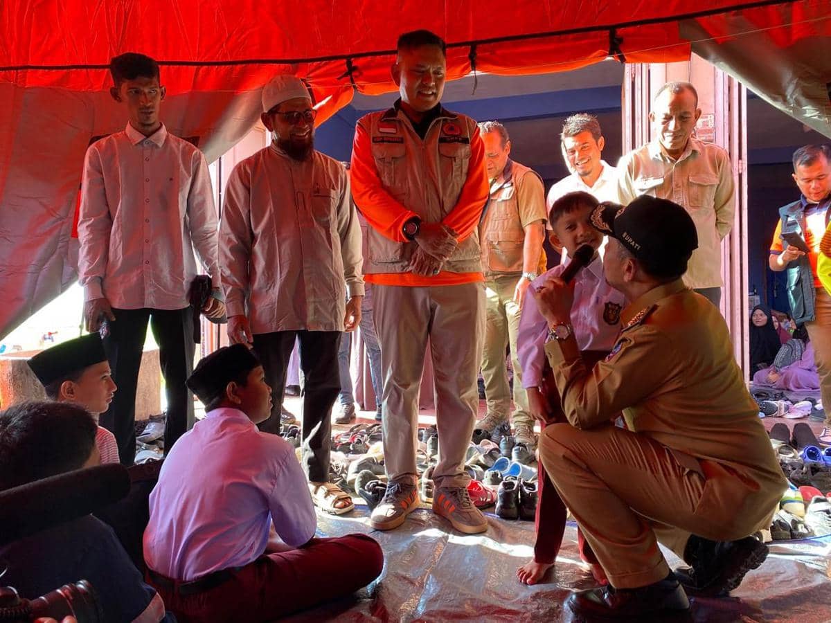 Ilustrasi BNPB diterjunkan langsung ke lokasi terdampak guna melakukan pendampingan. (Dok. BNPB)