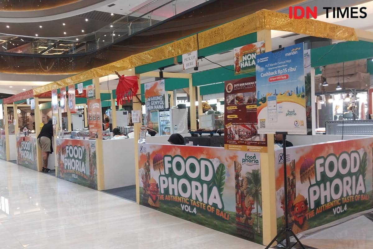 Potret acara Foodphoria di Fairway Nine, Surabaya pada 3-12 Oktober 2025 