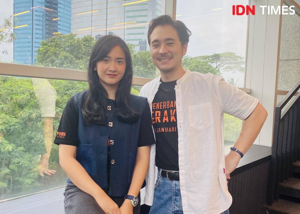 potret Jerome Kurnia dan Nadya Arina