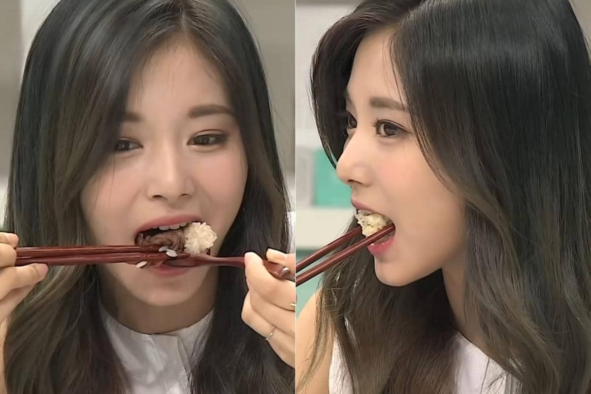 Tzuyu TWICE hadir dalam acara Chef & My Fridge di mana ia turut melakukan mukbang