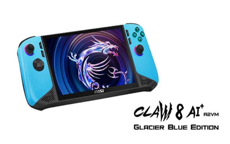Claw 8 AI+ Glacier Blue Edition 