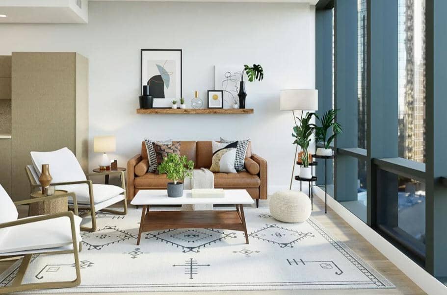 ilustrasi ruang tamu