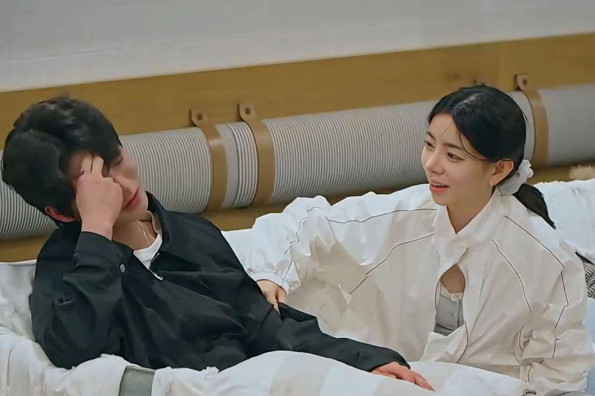 still cut Woo Jin dan Ji Yeon di EXchange 4