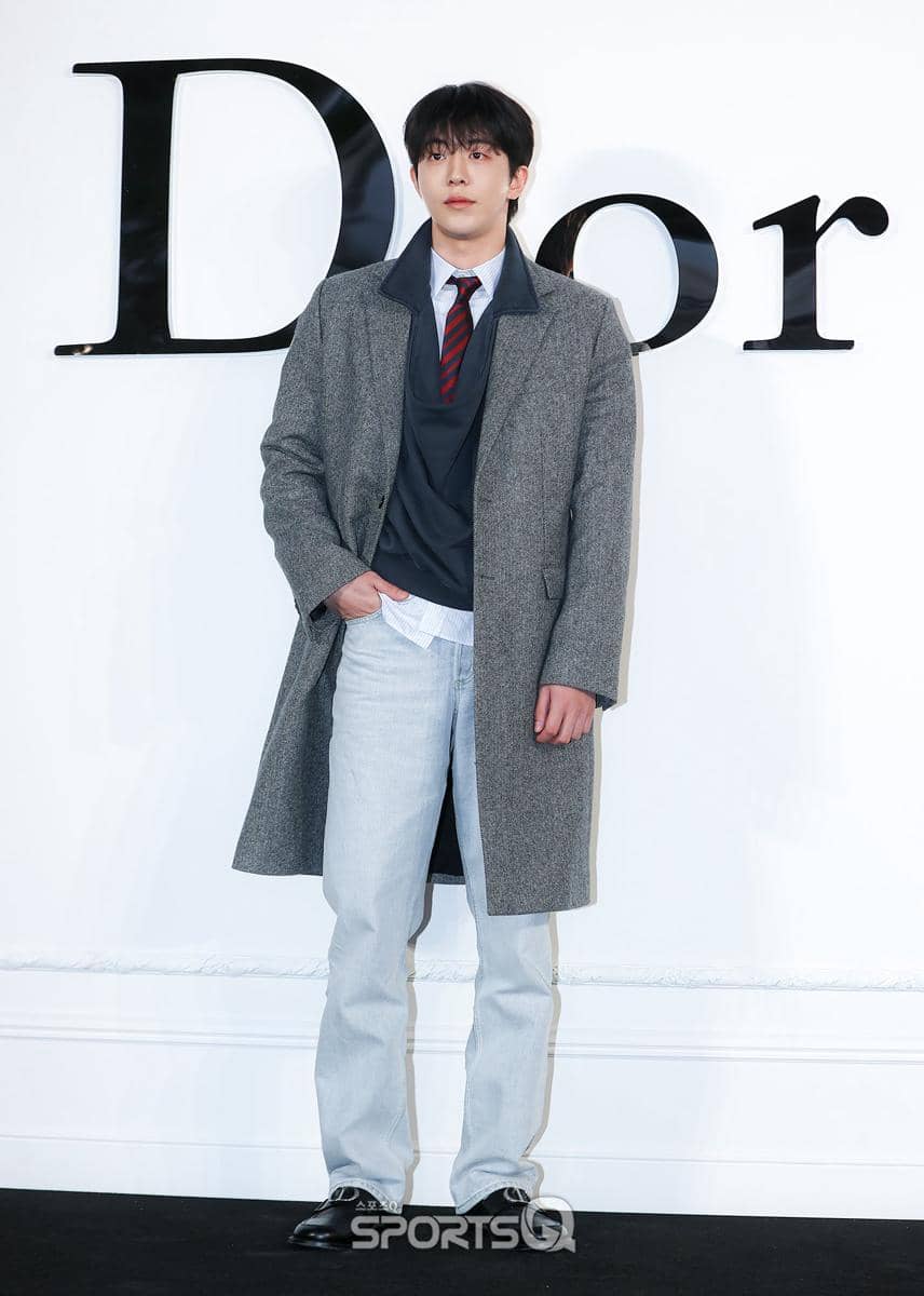 potret Nam Joo Hyuk di event Dior 2026