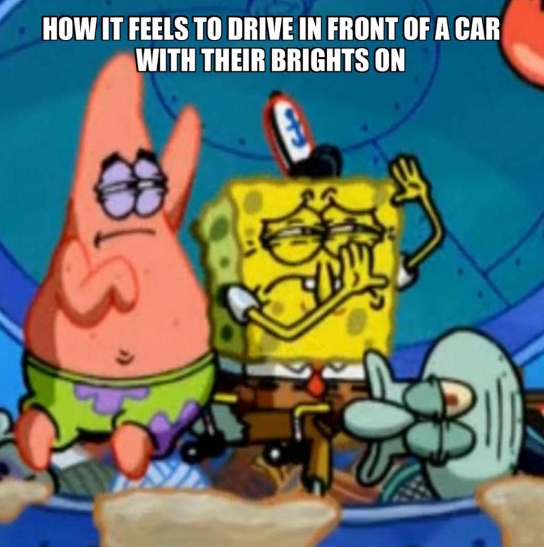 meme SpongeBob kesilauan