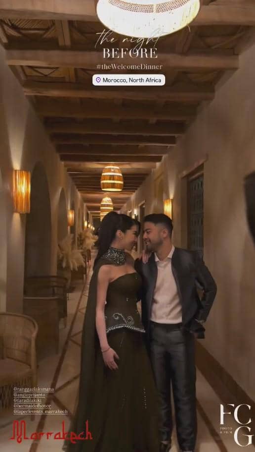 Welcome Dinner Jelang Pernikahan Ranggaz Laksmana (instagram.com/angieprijanto)