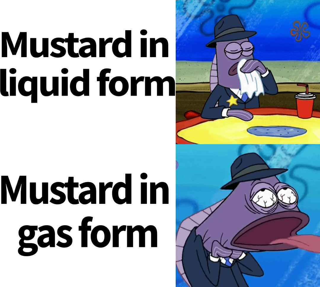 meme SpongeBob tentang makanan pedas