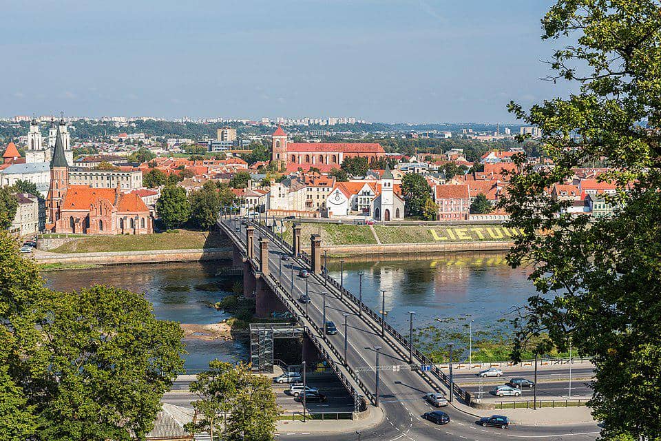 Kota Kaunas di Lithuania
