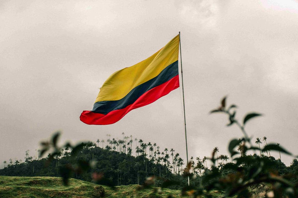 bendera Kolombia