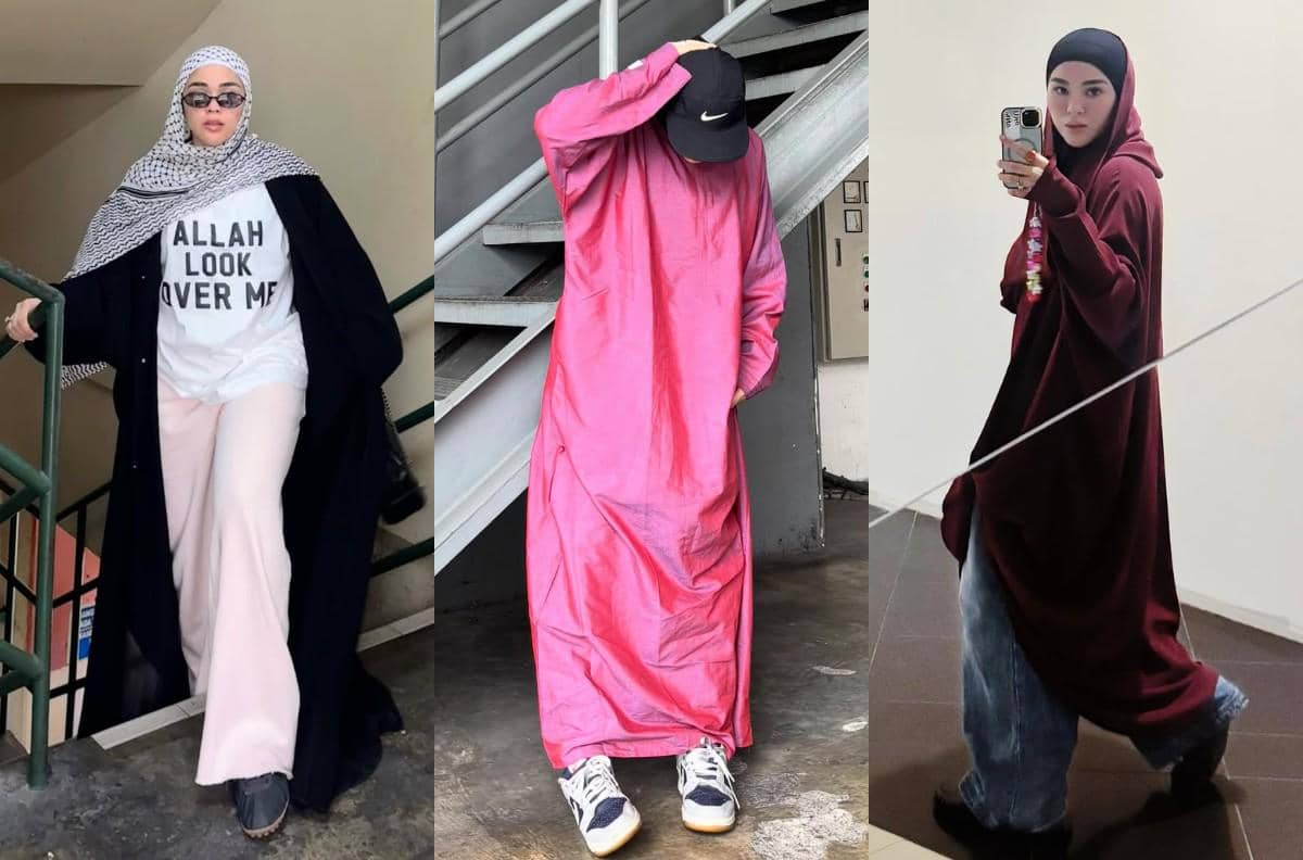 Ide outfit Abaya ala Sivia Azizah