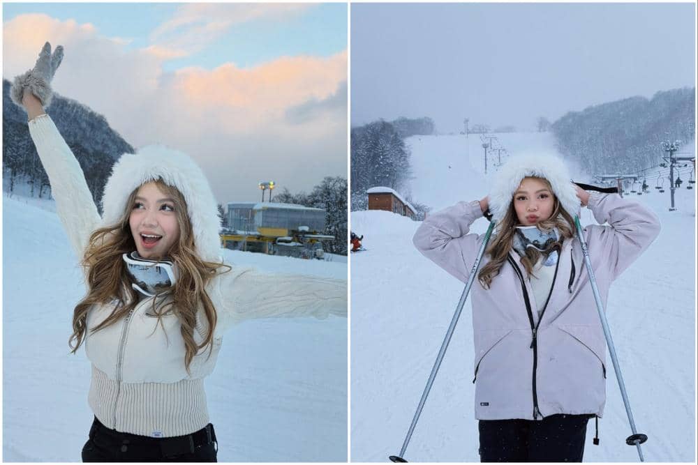 Regina Phoenix main ski di Hokkaido