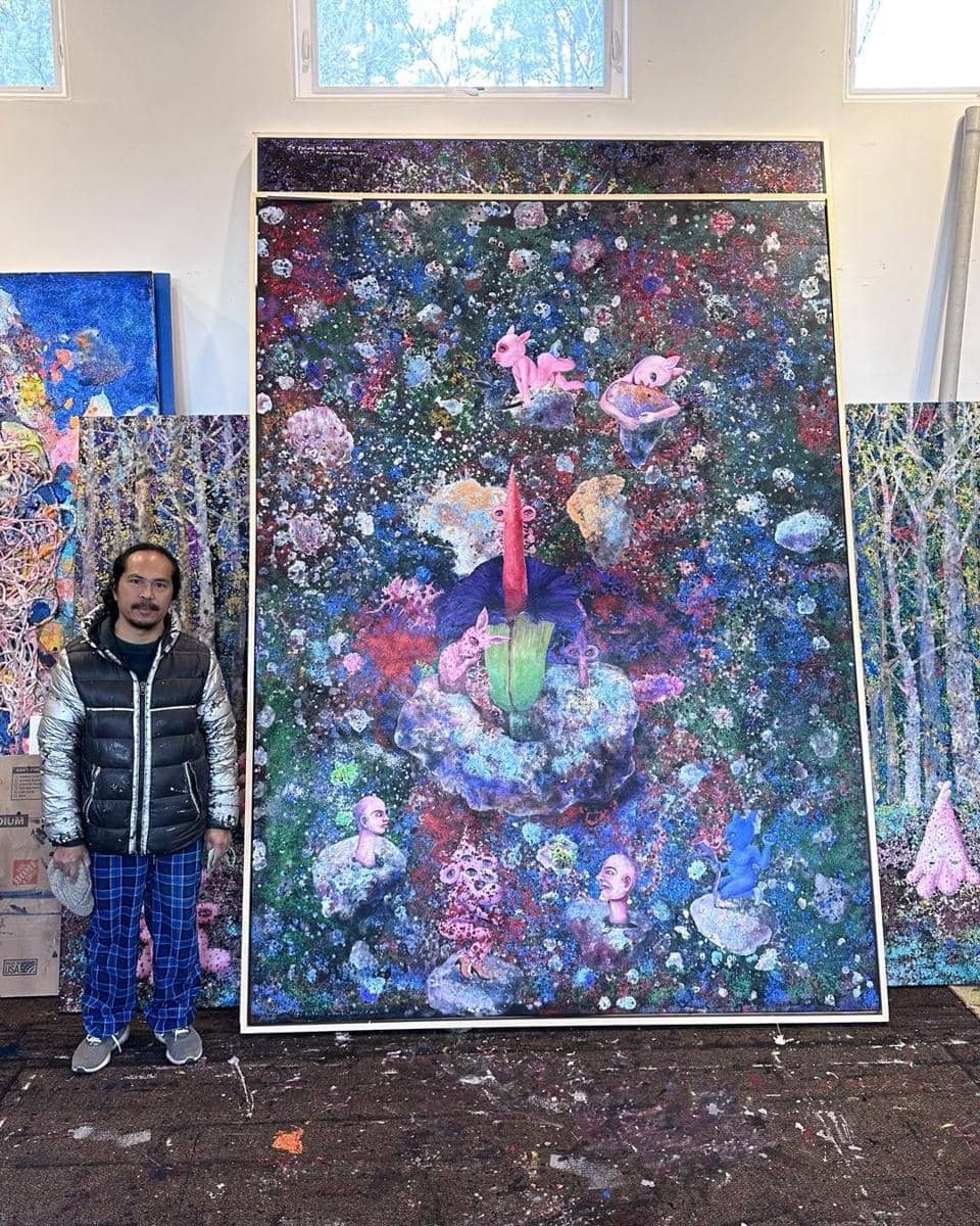 Entang Wiharso, seniman Indonesia (