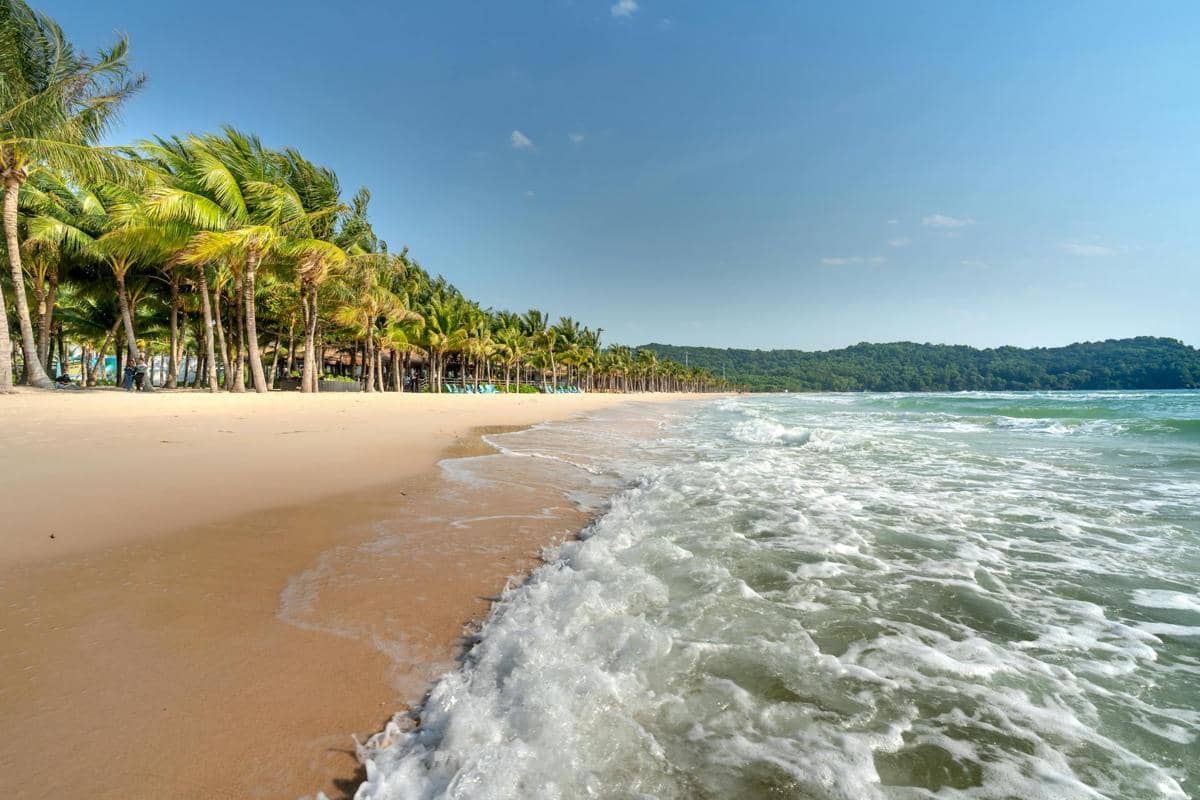 ilustrasi pantai di Phu Quoc