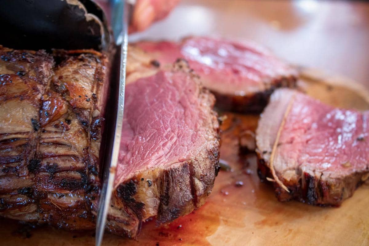 Ilustrasi tekstur dan rasa daging chateaubriand