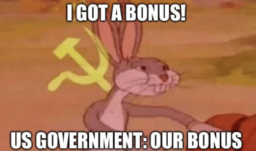 meme bonus dari tempat kerja