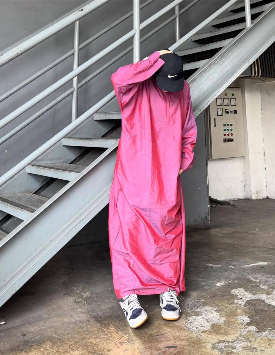 Ide outfit Abaya ala Sivia Azizah