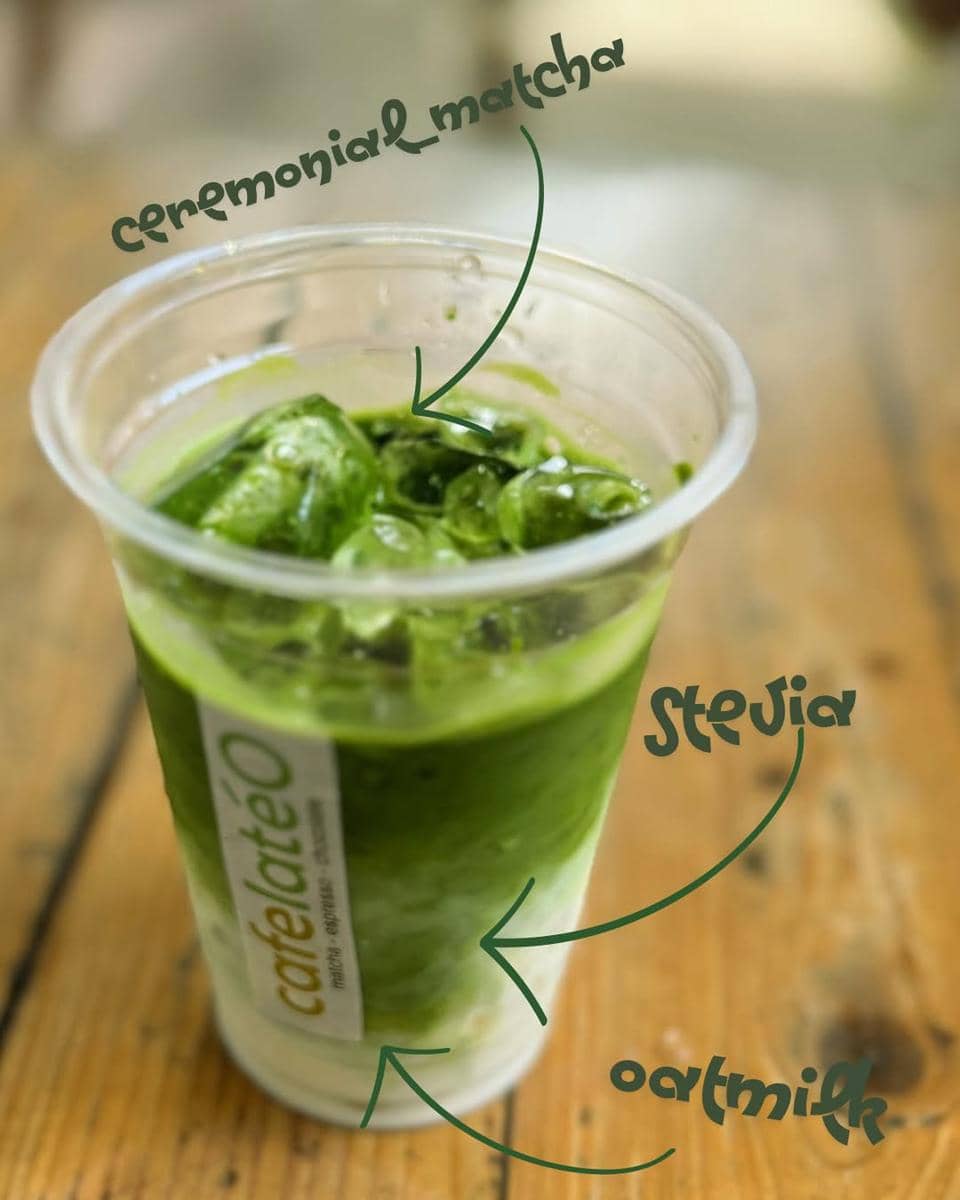 matcha latte di Cafe LateO (instagram.com/cafelateo)