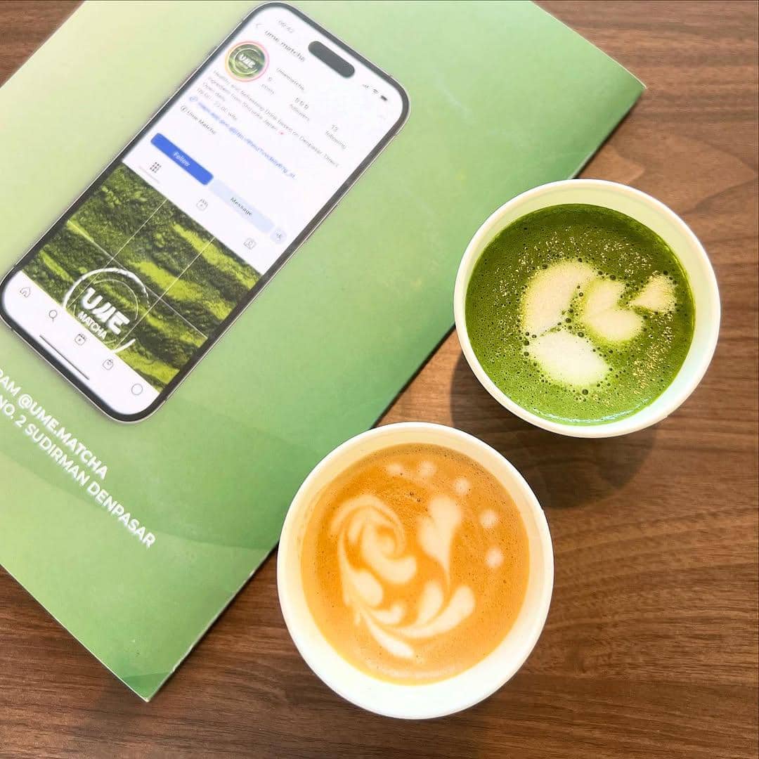 menu-menu Ume Matcha (instagram.com/ume.matcha)