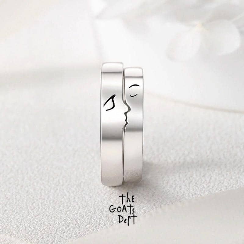 The goats dept kiss ring for couple