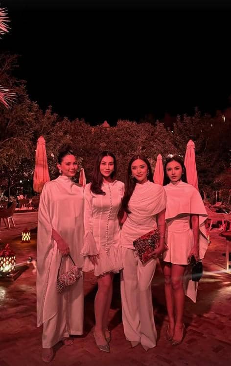 Artis di Welcome Dinner Pernikahan Ranggaz Laksmana (instagram.com/angieprijanto)