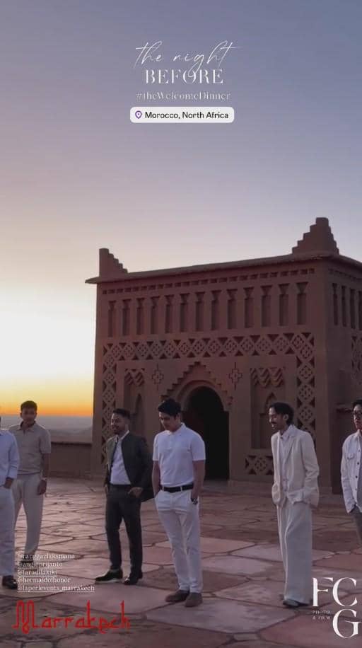 Artis di Welcome Dinner Pernikahan Ranggaz Laksmana (instagram.com/fcgweddings)