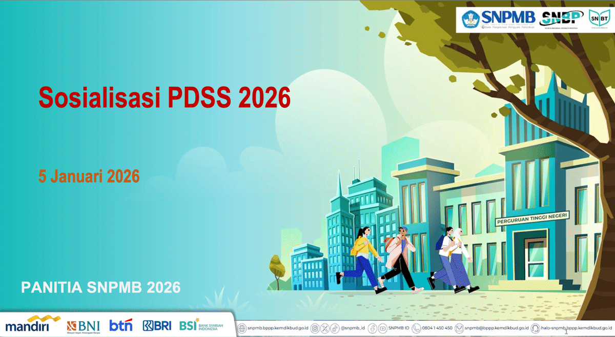 PDSS 2026 oleh sekolah. (snpmb.id)