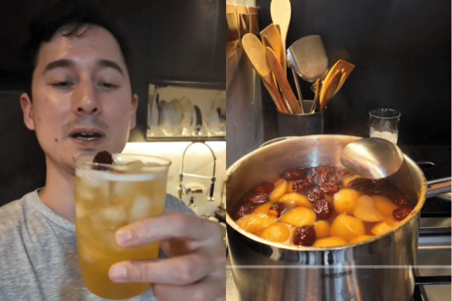 Tangkapan layar minuman ASI booster ala Nino Fernandez