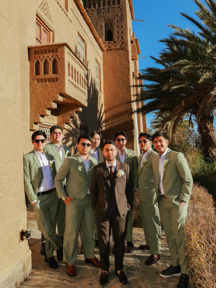 Artis Jadi Bridesmaid-Groomsmen Ranggaz Laksmana dan Angie (instagram.com/thariqhalilintar)