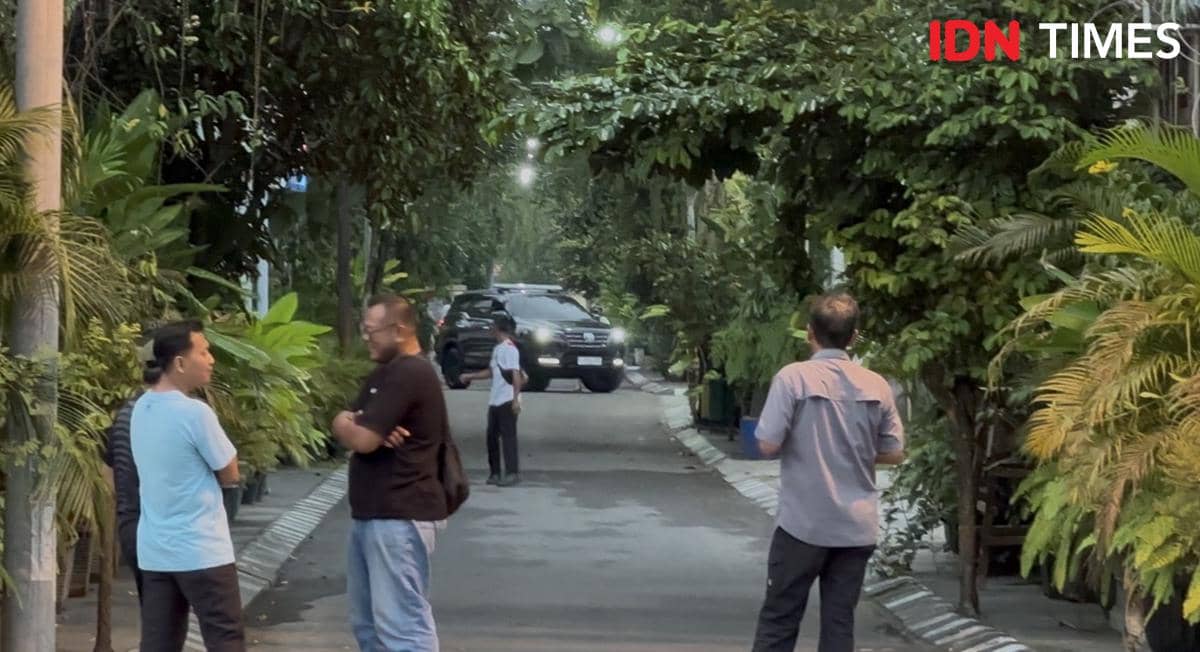 Gang depan rumah Presiden ke-7 Jokowi. (IDN Times/Larasati Rey)