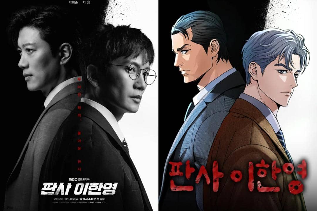Poster drama dan webtoon Pansa Leehanyoung