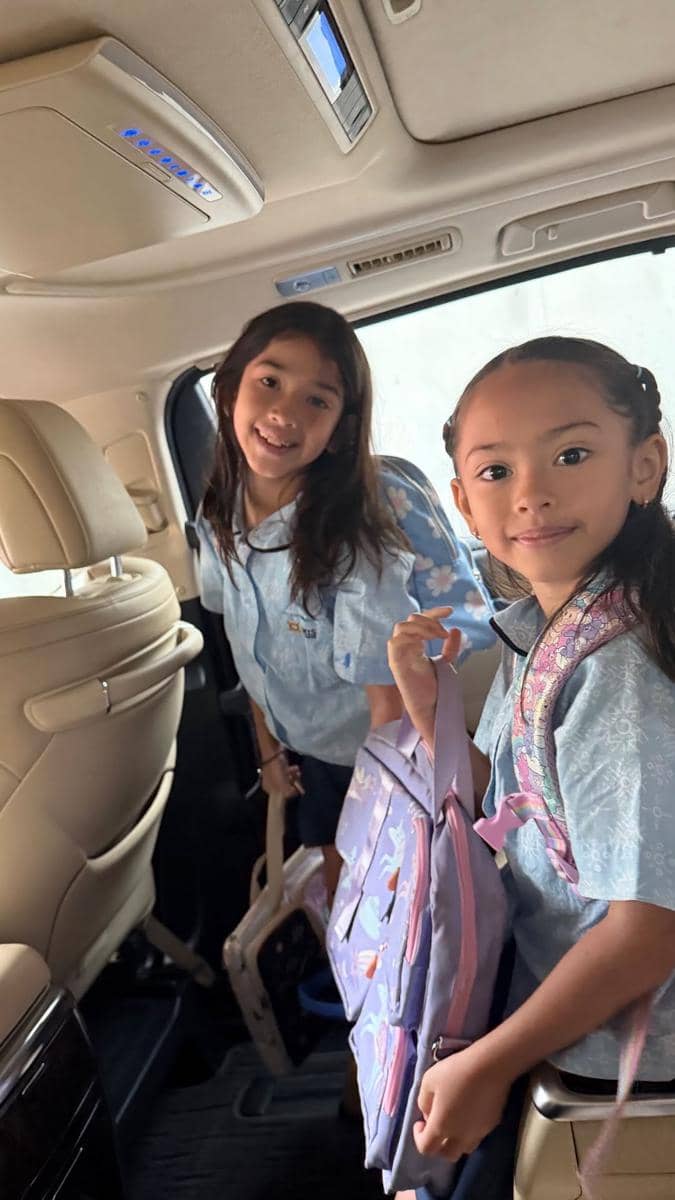 hari pertama sekolah anak artis usai tahun baru 2026