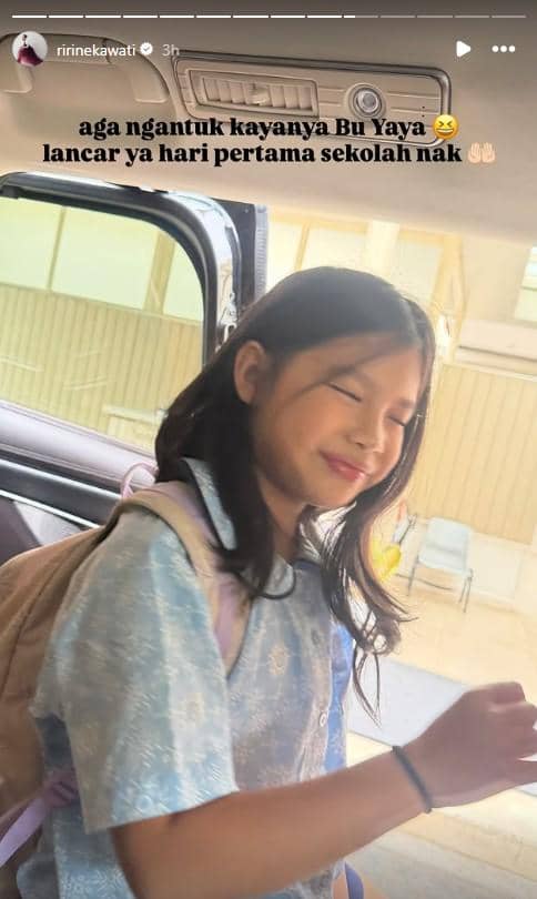 hari pertama sekolah anak artis usai tahun baru 2026