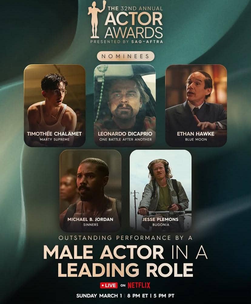 daftar nominasi Actor Awards 2026