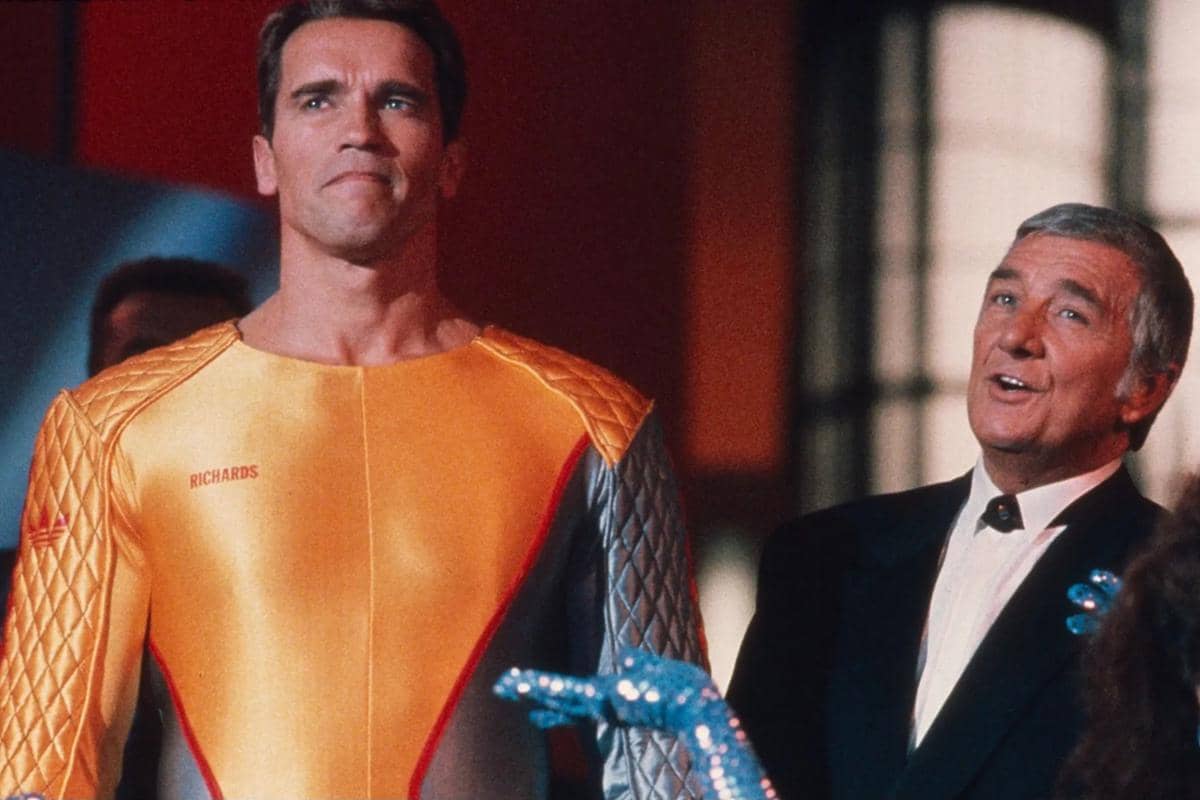 cuplikan adegan dalam film The Running Man